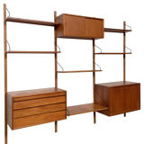 Vintage Poul Cadovius Royal System wall system wall unit