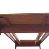 Scandinavian table with lb teak extensions