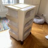Caddy Joe Colombo 1970s White Reproduction