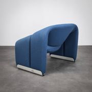 Pair of F598 Groovy chairs by Pierre Paulin for Artifort, Netherlands, 1970s
