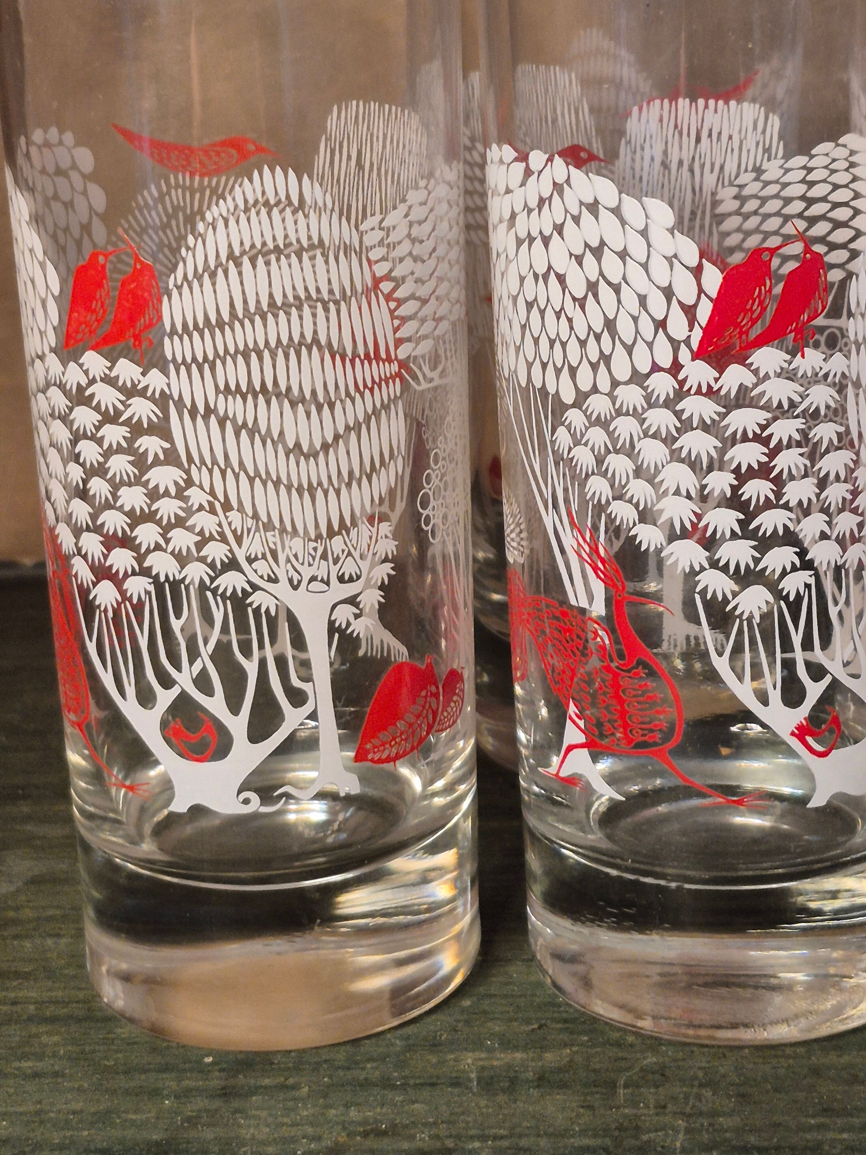 Verres vintage