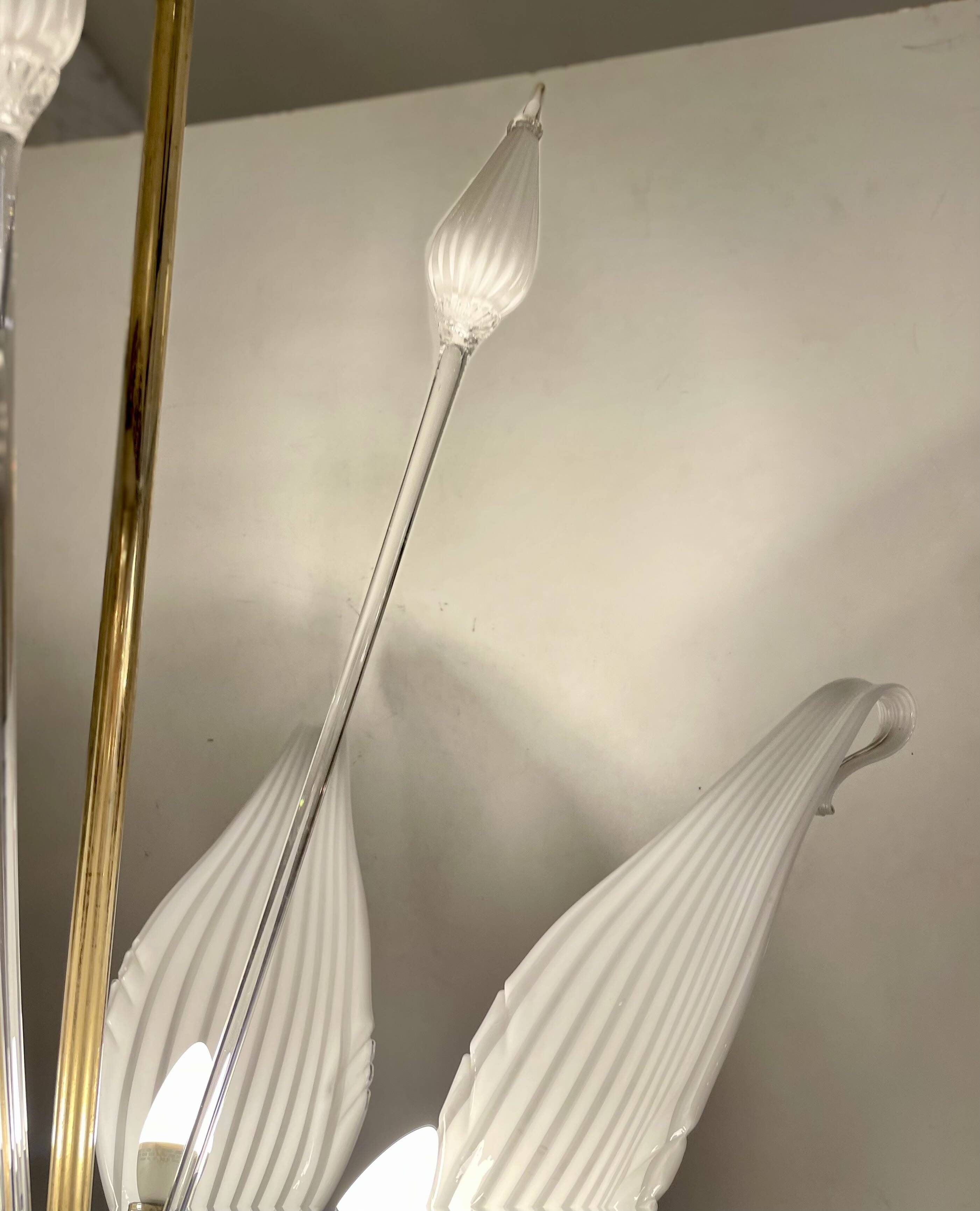 Venetian Chandelier by Franco Luce for Seguso, 1960s