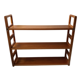 wall shelf unit in teak from Dyrlund, denmark