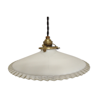 Dented opaline hanging