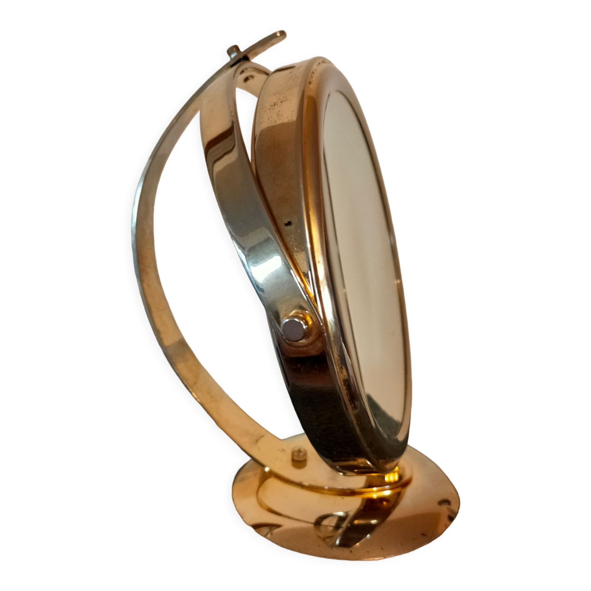 vintage table magnifying mirror