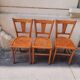 Lot de 3 chaises bistrot