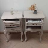 Pair of vintage bedside tables