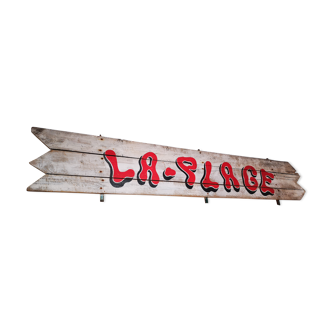 Panneau "la plage"