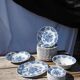 English porcelain service Ridway Staffordshire, 1980s