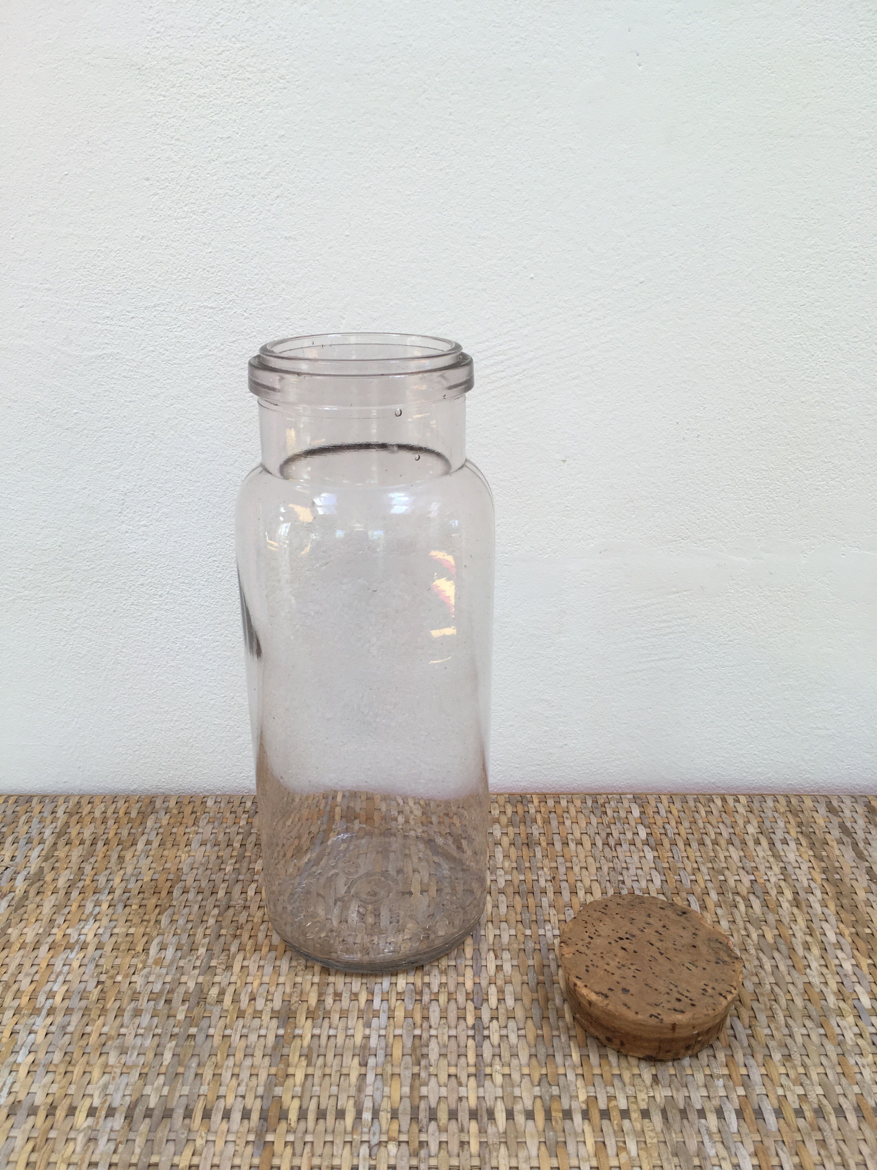 Vintage jar apothecary style