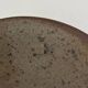 Glazed pottery water butter dish