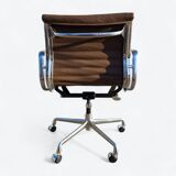 Brown Herman Miller Original Eames EA335 Desk Aluminium Chair