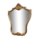 Golden rococo mirror