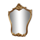 Miroir rococo doré