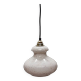 Vintage Pendant Lamp With Opaline Shade