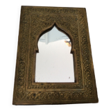 Brass mirror