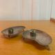 Pair of Danish candle holders 60s