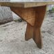 Banc de ferme en bois de sapin 3m50