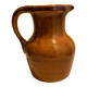 St. Clement brown ceramic pitcher, 1970