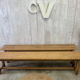 Pair of farm benches