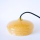Clichy glass suspension, Pale Yellow, 1930 - 22.5 x 7.5 cm