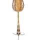 1950s Rattan Floor Lamp in the Style of Louis Sognot, France