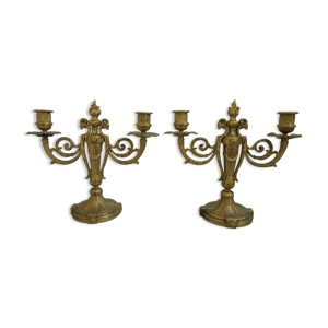 Paire de chandeliers