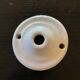 Hanging lamp, 2 m fabric cable, porcelain ceiling rose
