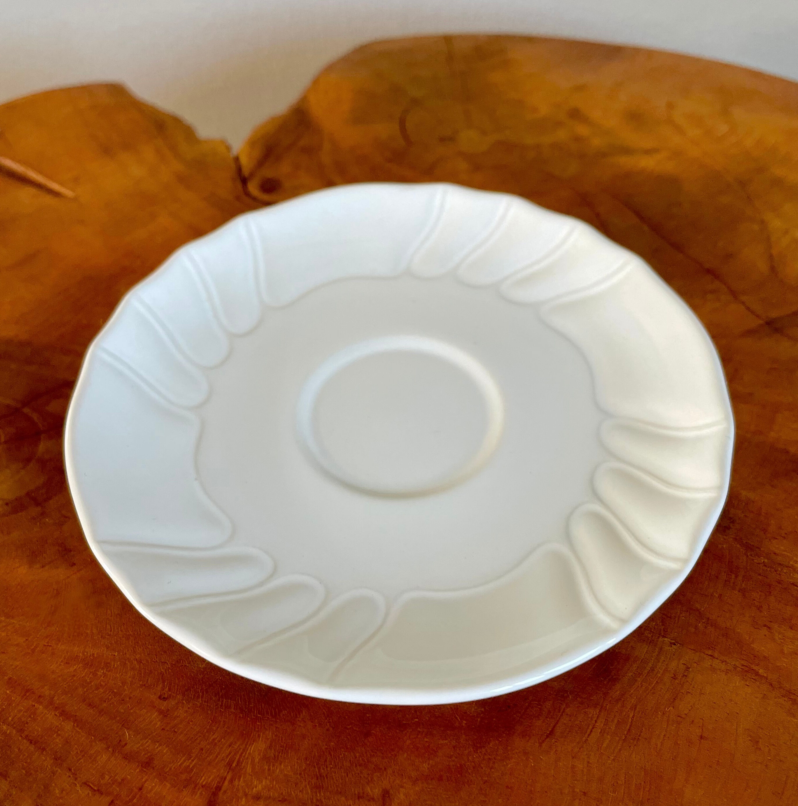 Villeroy & boch espresso or coffee cups with saucers, diamant series from the 1980s