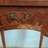 Pair of marquetry tables