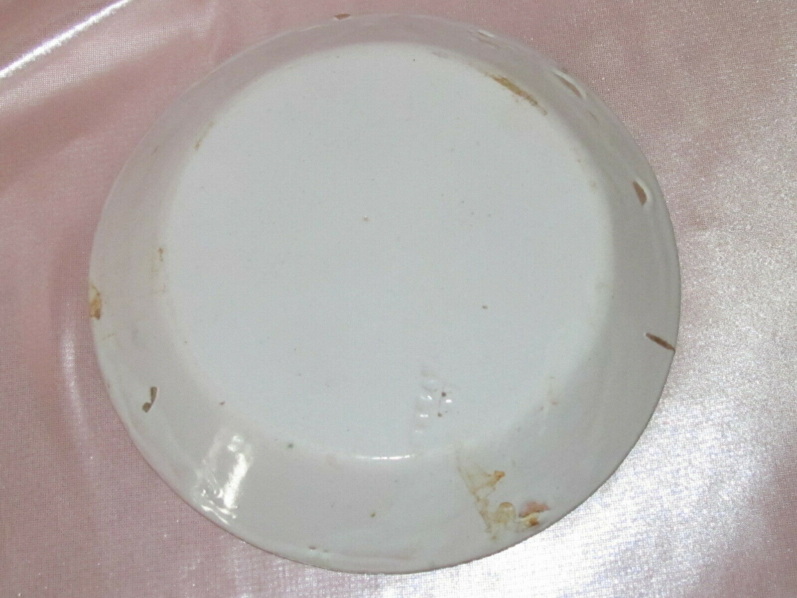 Floral earthenware plate to identify Nevers Desvres East Centre