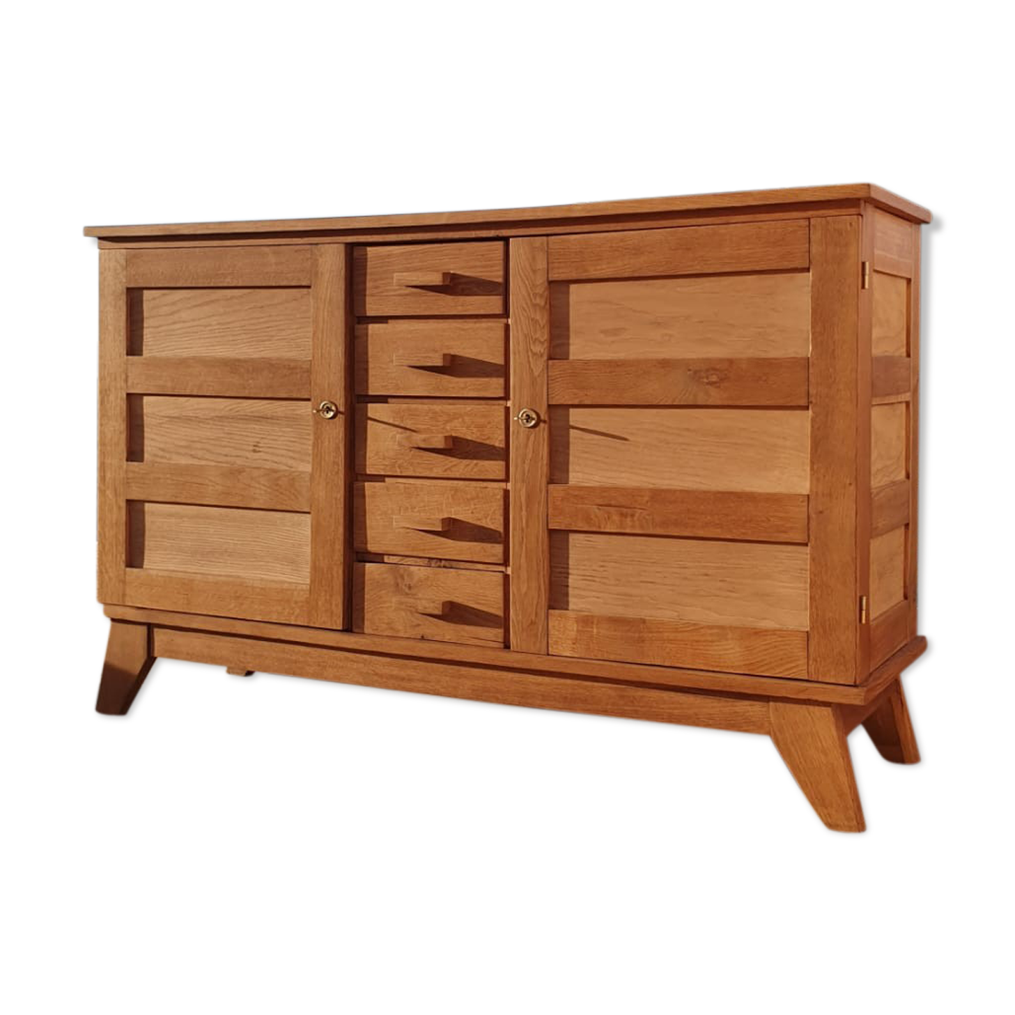 Buffet vintage pieds compas René Gabriel