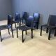 Carlo Bartoli dining chairs for Matteo Grassi, set of 6 - 1980s