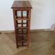 Solid wood wine rack