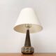 Mid-century studio pottery table lamp by Marianne Stark for Michael Andersen, 1960s.