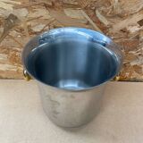 Antique champagne ice bucket saf stainless steel cooler france vintage