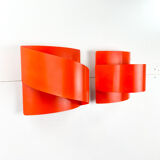Ensemble de 2 appliques suédoises Peter Celsing pour Felkenbergs Belysning