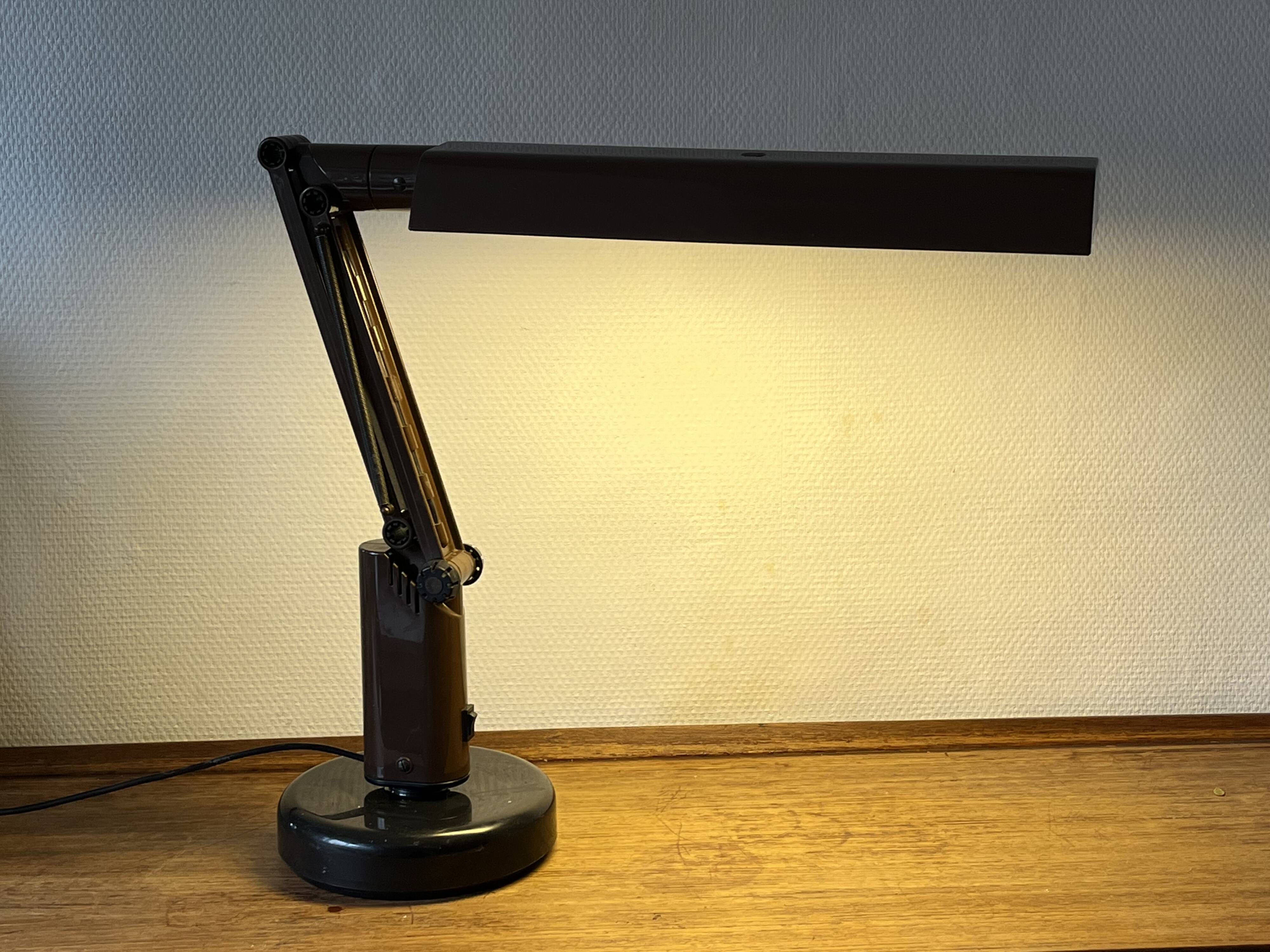 Large Swedish Desk Lamp from the 70s