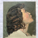 Tableau portrait de femme 1930-40