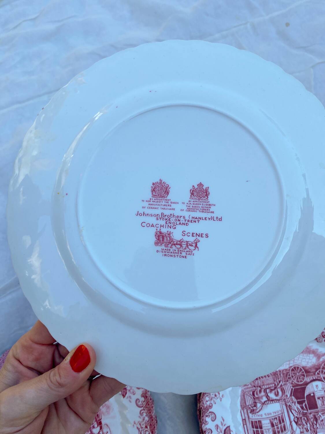 Lot of rare English tableware