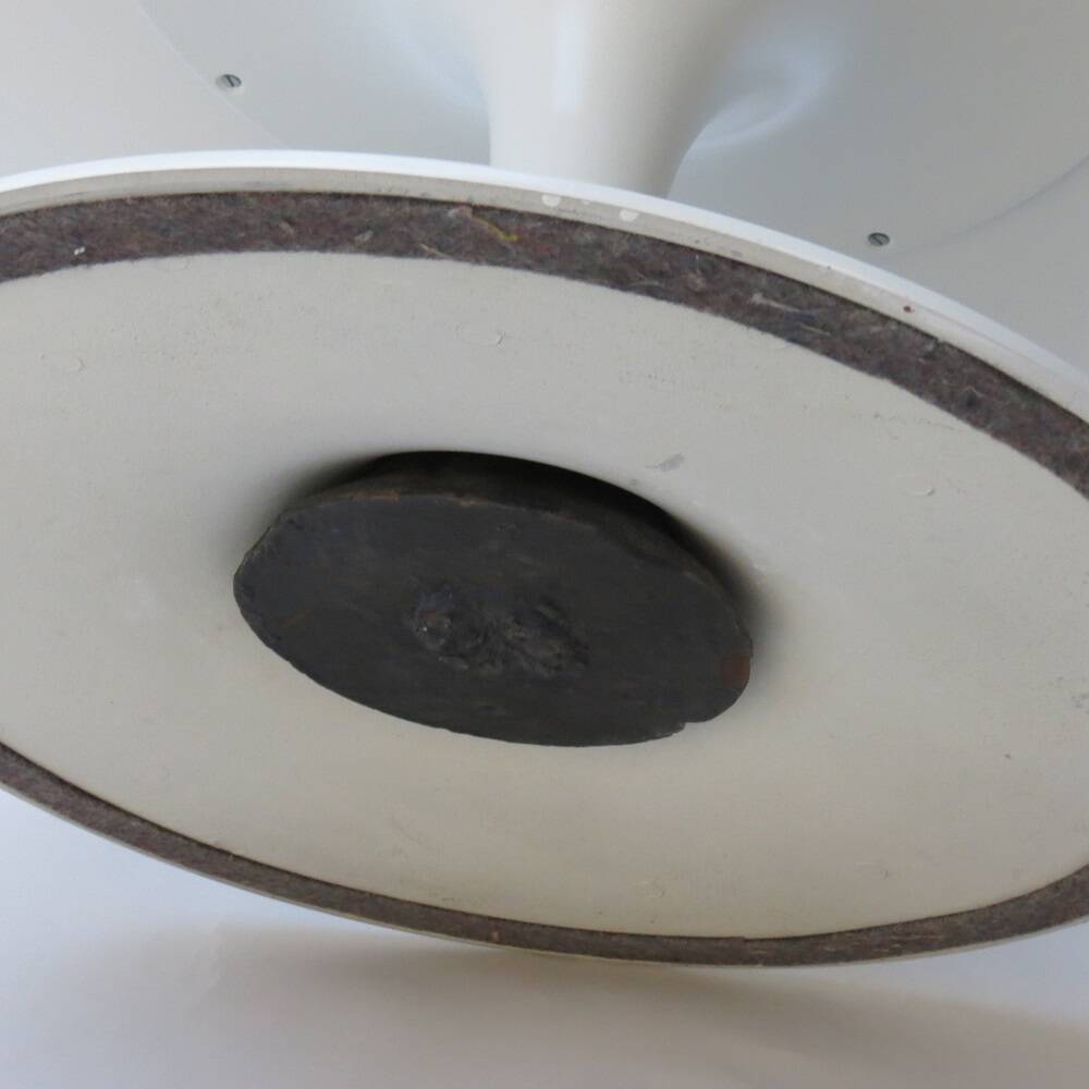 1960s White Tulip Coffee Table by Maurice Burke for Arkana 105cm