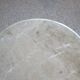 Oval coffee table - carved wood - white veined marble - Regency / Louis XV style