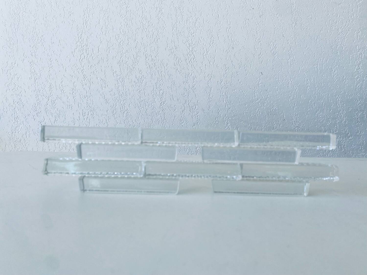 10 old crystal knife holders