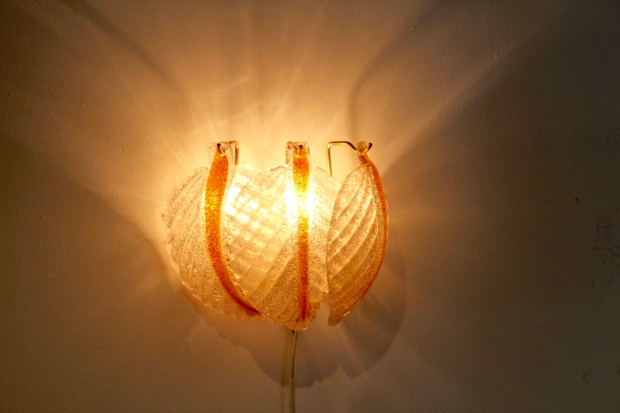 Apply Italian Murano for Mazzega 1970 s