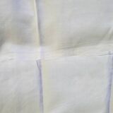 Sheet 2.40m×3.20m +2 linen thread pillowcases without monogram embroidered with a pair of doves and flowers