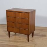Commode Mid-Century en Teck, Danemark, 1960s