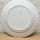 Assiette plate Badonviller Fleurs