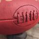 Vintage leather rugby ball Toulouse