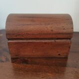 Small box in raw wood