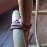 Vintage bamboo magazine rack